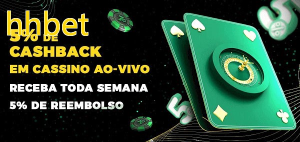 Promoções do cassino ao Vivo hhbet